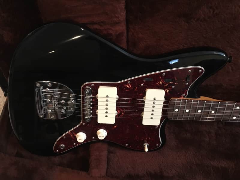 Fender Jazzmaster MIM Mexico 2009-2010 Black w Tortoise Pickguard