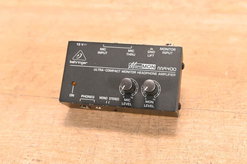 Behringer MicroMON MA400 Monitor Headphone Amplifier (NO POWER SUPPLY) CG01VZ9 image 1