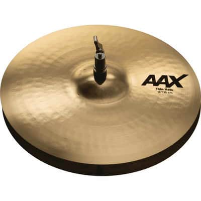Sabian 21401XCB 14" THIN HATS BRILLANT AAX image 1