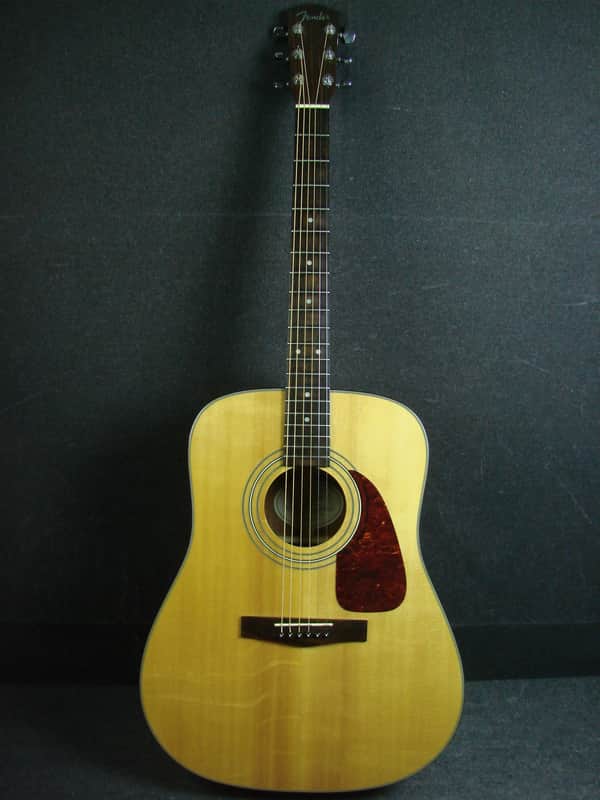 Fender DG-20S Dreadnought Acoustic Guitar W/Case DG20S | Reverb