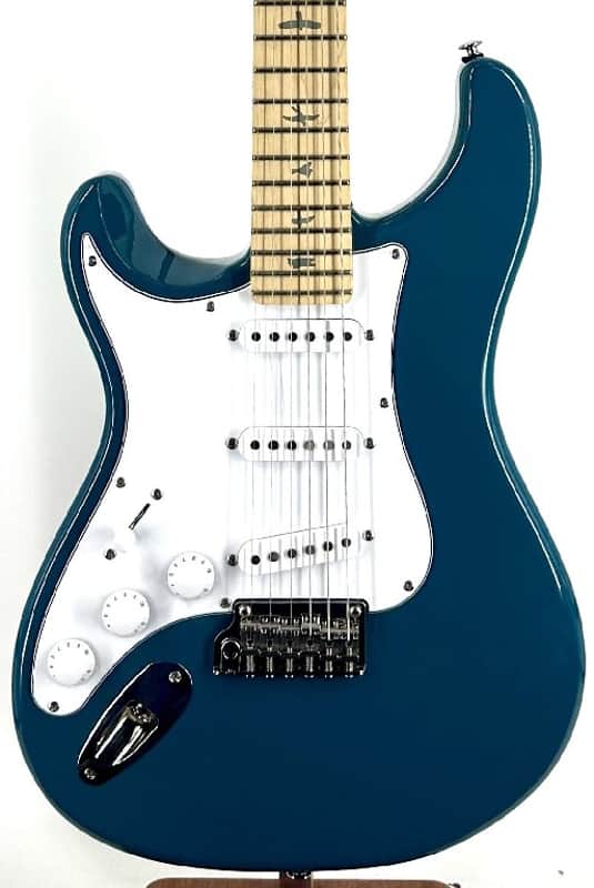 Paul Reed Smith SE "Lefty" Silver Sky Electric Guitar Nylon Blue w/ Gigbag image 1