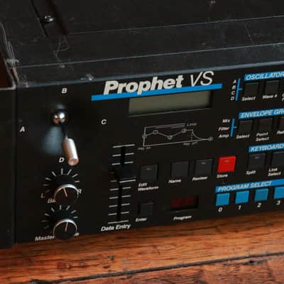 Sequential Prophet VS Rackmount 8-Voice Polyphonic Synthesizer 1986 - 1987 - Black image 4