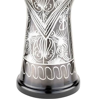 Meinl Percussion HE-3218 Bass Aluminum Doumbek, Hand-Engraved-mint++ in box image 2