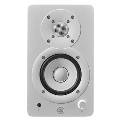 Yamaha HS3 Powered Studio Monitors 3.5" 2-way Bass Refiex Powered Speaker with 3.5" Cone Woofer In White - Pair image 4