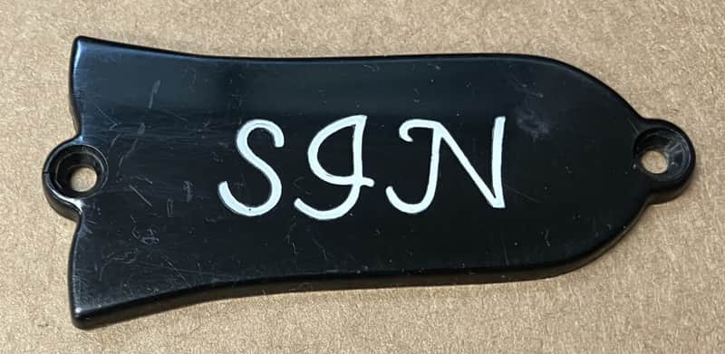 Gibson- Southern Jumbo Natural, truss rod cover, 1959-1961 image 1