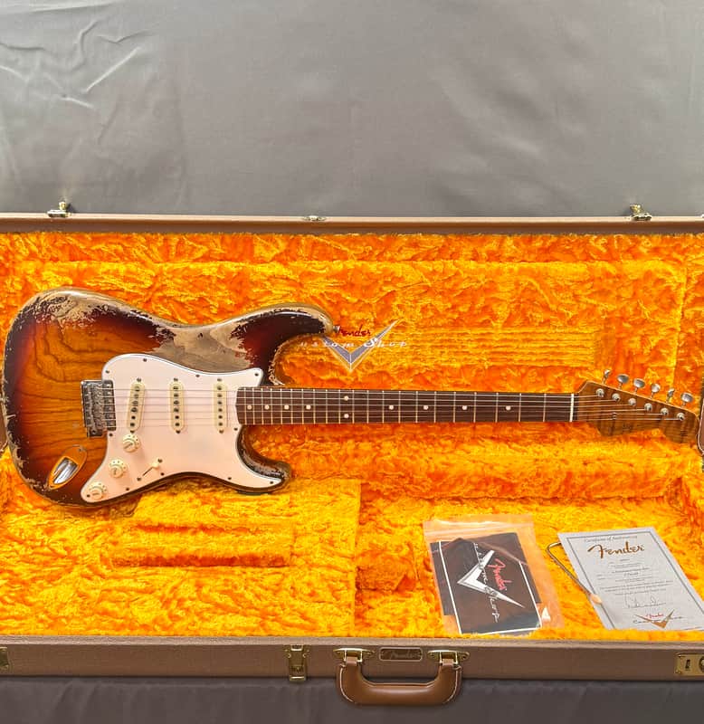 Fender Custom Shop Masterbuilt Dale Wilson '61 Stratocaster 2017 - Sunburst Heavy Relic image 1