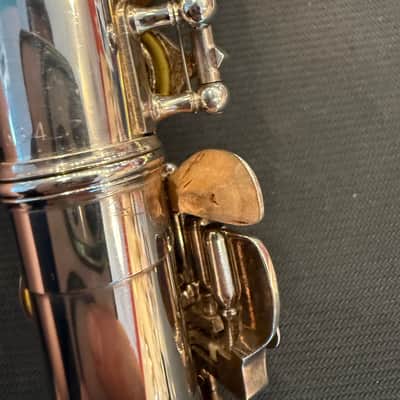 Yamaha YFL-461 Intermediate Open Hole Flute w/Offset G and B-Foot Early 90s - Silver image 8
