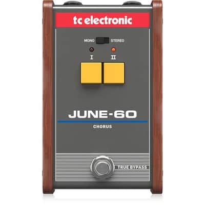 TC Electronic June-60 Synthesizer Chorus with 2-Button Interface and BBD Circuitry image 1