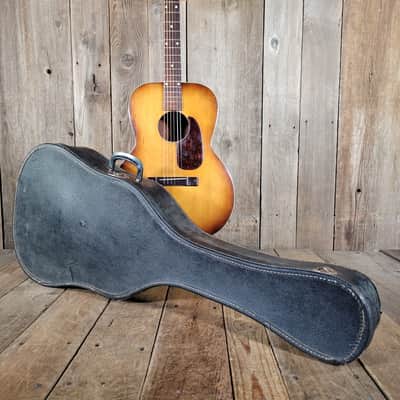 Custom Kraft Kay Made Vintage Acoustic Guitar Model 6116 - Sunburst image 18