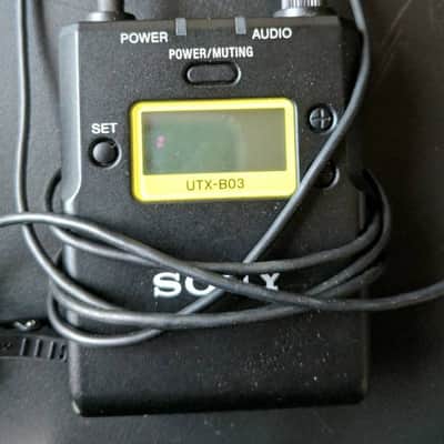 Sony UTX-B03 Wireless Transmitter Lavalier Mic Pack image 1