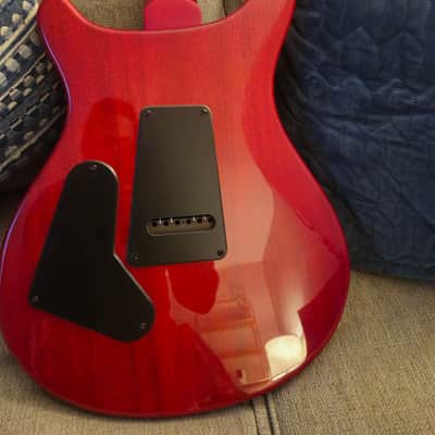 PRS SE Custom 24 Charcoal Cherry Burst With Locking Tuners image 14