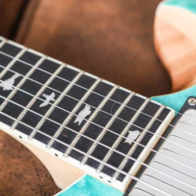 PRS SE Custom 24 Quilt | Turqoise image 13