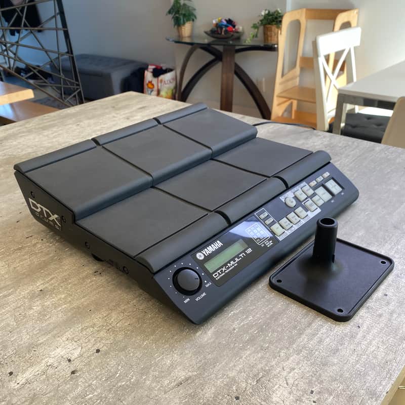 Yamaha DTX-Multi 12 Electronic Percussion Pad 2009 - Present - Black image 1