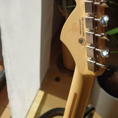Fender American Performer Mustang - Vintage Gelb Bild 7