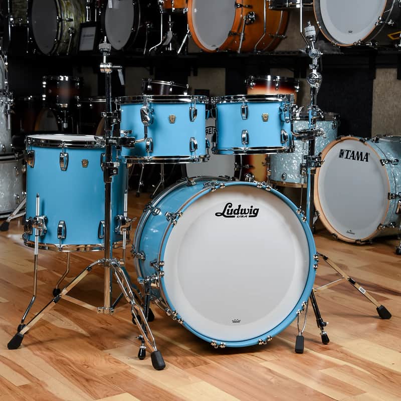 Ludwig Classic Maple Hollywood Outfit 8x12 / 9x13 / 16x16 / 14x22" Drum Set image 1