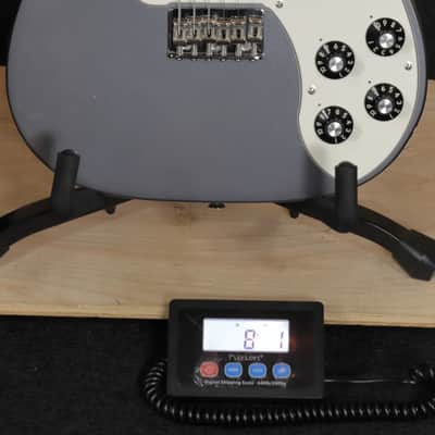 Fender Chris Shiflett Cleaver Telecaster Deluxe Charcoal Frost Metallic w/ Case image 9