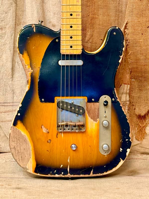 Nash T-52 with B Bender System 2022 - 2 Tone Sunburst image 1