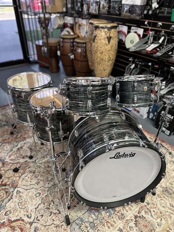 USED LUDWIG CLASSIC MAPLE SHELL PACK (24B-10-12-14F-16F) image 1