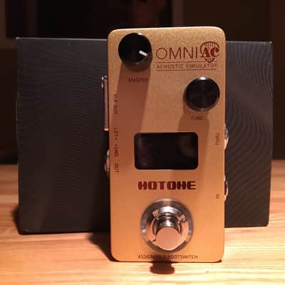Hotone OMP-5 OMNI Acoustic Simulator Guitar Effects Pedal OMP5 image 1
