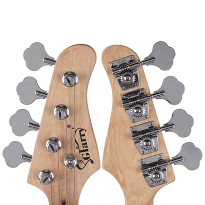 🎸+Amp! Glarry P Style Electric Bass Guitar +Rosewood Fretboard +Soft Case/Gig Bag +Strap +Cable +Pick!🎸 image 11