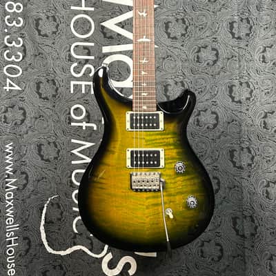 Paul Reed Smith PRS CE24 Electric Guitar- Green Burst w/Black Wrap (**Scratch and Dent**) image 3