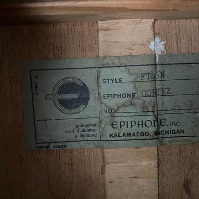 Epiphone FT-45n Cortez 1965 image 15