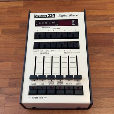 Lexicon 224 vintage Reverb with LARC (newly serviced) image 3