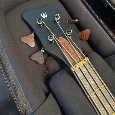 Warwick MasterBuilt Corvette $$ 4-String Bass Flamed Maple image 5