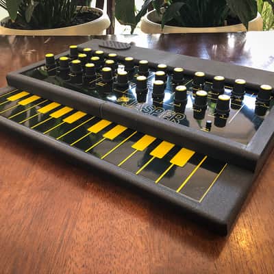 Jasper Synth DP WASP clone with 3D printed enclosure and desktop stand image 6