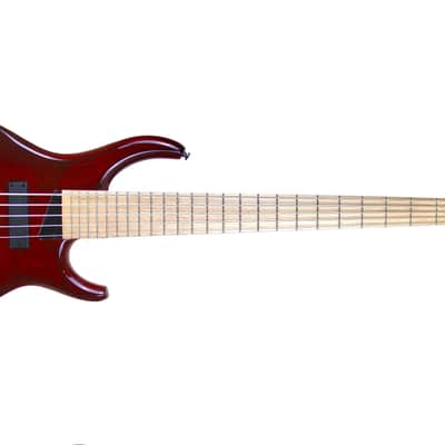 MTD Kingston Kingston Z5 Trans Cherry Gloss, Maple Fretboard image 7