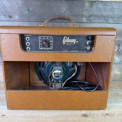 Gibson 1954 BR-6F 3-Input 10-Watt 1x10" Guitar Combo 1948 - 1954 - Brown image 5