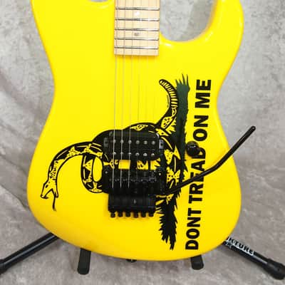 2010 Charvel USA Custom Shop San Dimas Gadsden Flag Don't Tread on Me RARE image 5