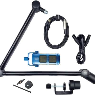 Sontronics STVCP-BLU Voicecasting Pack - Podcast / Streaming / Broadcast Microphone Set image 1