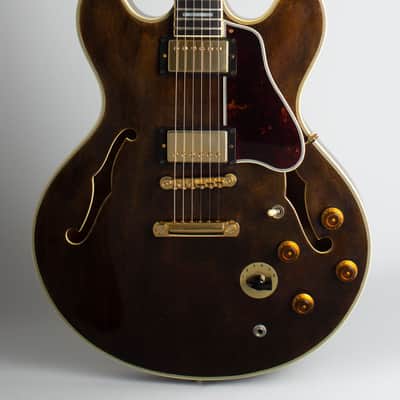 Gibson  ES-355TD Semi-Hollow Body Electric Guitar (1978), ser. #71178013, original black tolex hard shell case. image 3