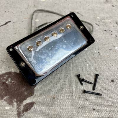 Vintage Gibson Tarback Humbucker Pickup 1980 w/ Pickup Ring NOS 7.50 k ohm image 1