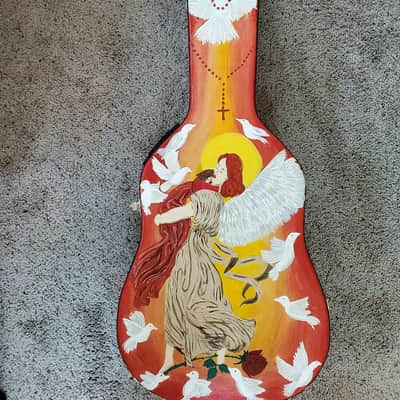 Handpainted Dreadnought Hard Case image 1
