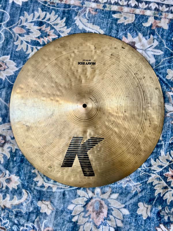 Zildjian 20" K Series "EAK" Heavy Ride Cymbal 1982 - 1988 image 1