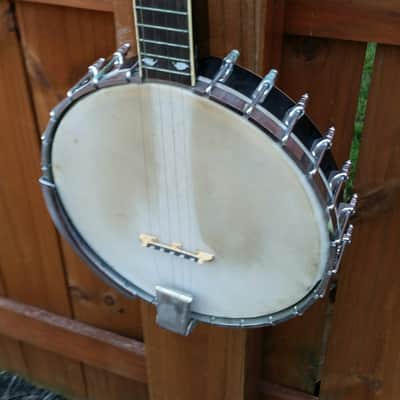 1960's Gretsch Made Bacon 5 String Longneck Folk Banjo Pete Seeger image 2