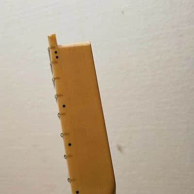 24 Frets Maple Wood Guitar Strat Style Neck, with Tree of Life Inlay image 5