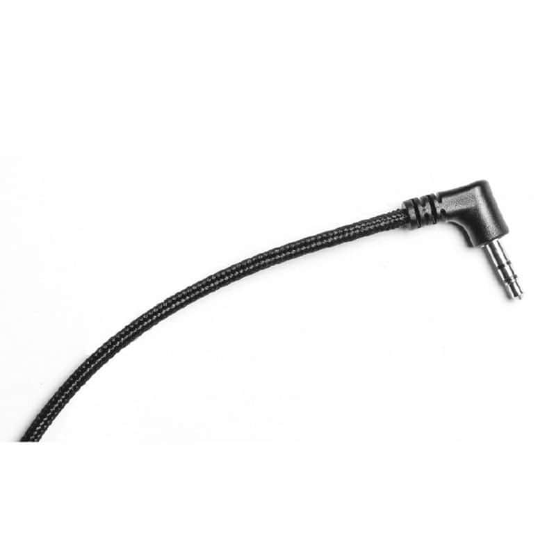 Immagine OXI Instruments Arcs 3.5mm Mono TS Right-Angled Mini-Jack Patch Cables (50cm, pack of 5) - 1