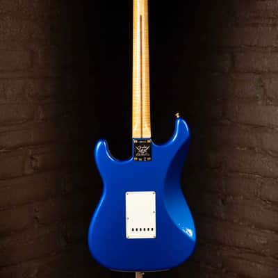 Fender Custom Shop Limited Edition 70th Anniversary Stratocaster NOS Aged Bright Sapphire Metallic image 2