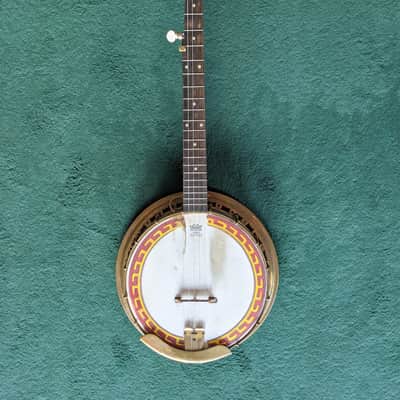 1920's John Grey and Sons London Benares Brass 5 String Banjo image 2