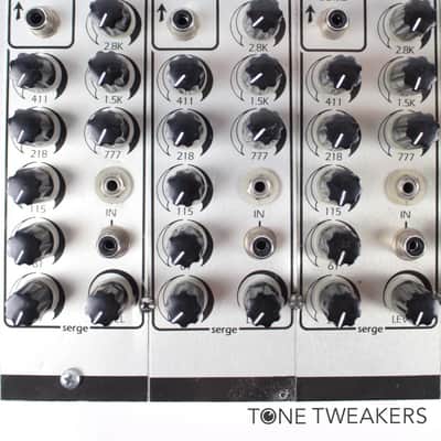 Serge Modular Resonant Equalizer x4 EQ Panel Modular Rare VINTAGE SYNTH DEALER image 3