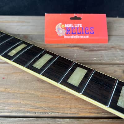 Real Life Relics Nitro  Roasted Maple With Bound Rosewood Fingerboard Block Inlays Jazzmaster® Strat® Stratocaster Neck RLR-JRRN #9 image 3