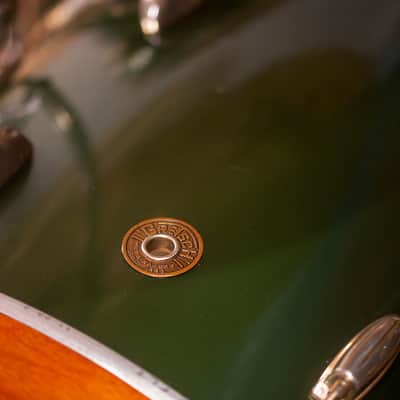 Gretsch 1958 Birdland 4 Piece Rare And Collectable Drum Kit, Cadillac Green With Gold Hardware image 17