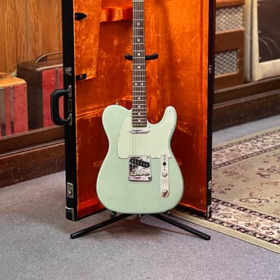 2021 Fender American Professional II Telecaster - Mystic Surf Green image 1