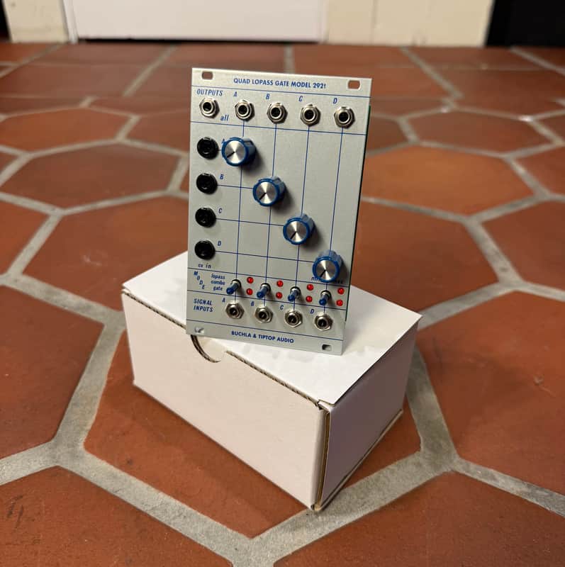 Tiptop Audio Buchla 292T Quad Lopass Gate 2022 - Present - Silver image 1