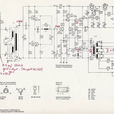 With audio demo: 1960s Siemens V274 mic preamp: 18 .. 46dB gain - recapped, full plug & play! image 10