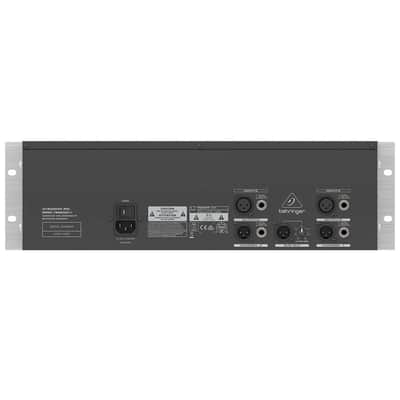 Behringer Behringer ULTRAGRAPH PRO FBQ6200HD HD Dual Channel 31-Band Stereo Graphic Equalizer with FBQ Feedback Detection System, Limiters and Pink-Noise Generator - with 2X 15' 8mm XLR Microphone Cable image 3
