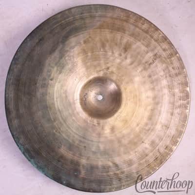 K.Zildjian&Cie Constantinople Istanbul TM#2 Stamp 13"Cymbal Hi-Hat Hand Hammered image 4